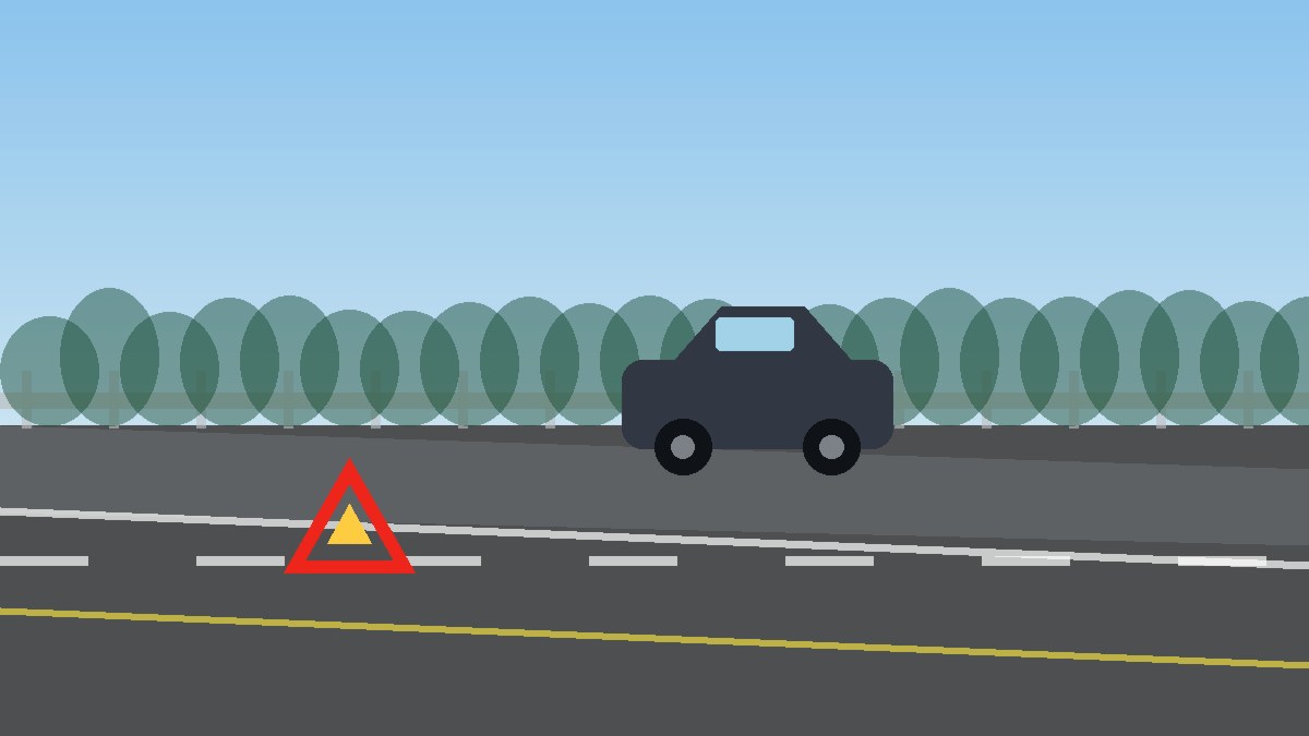 江北道路故障安全等待现场图